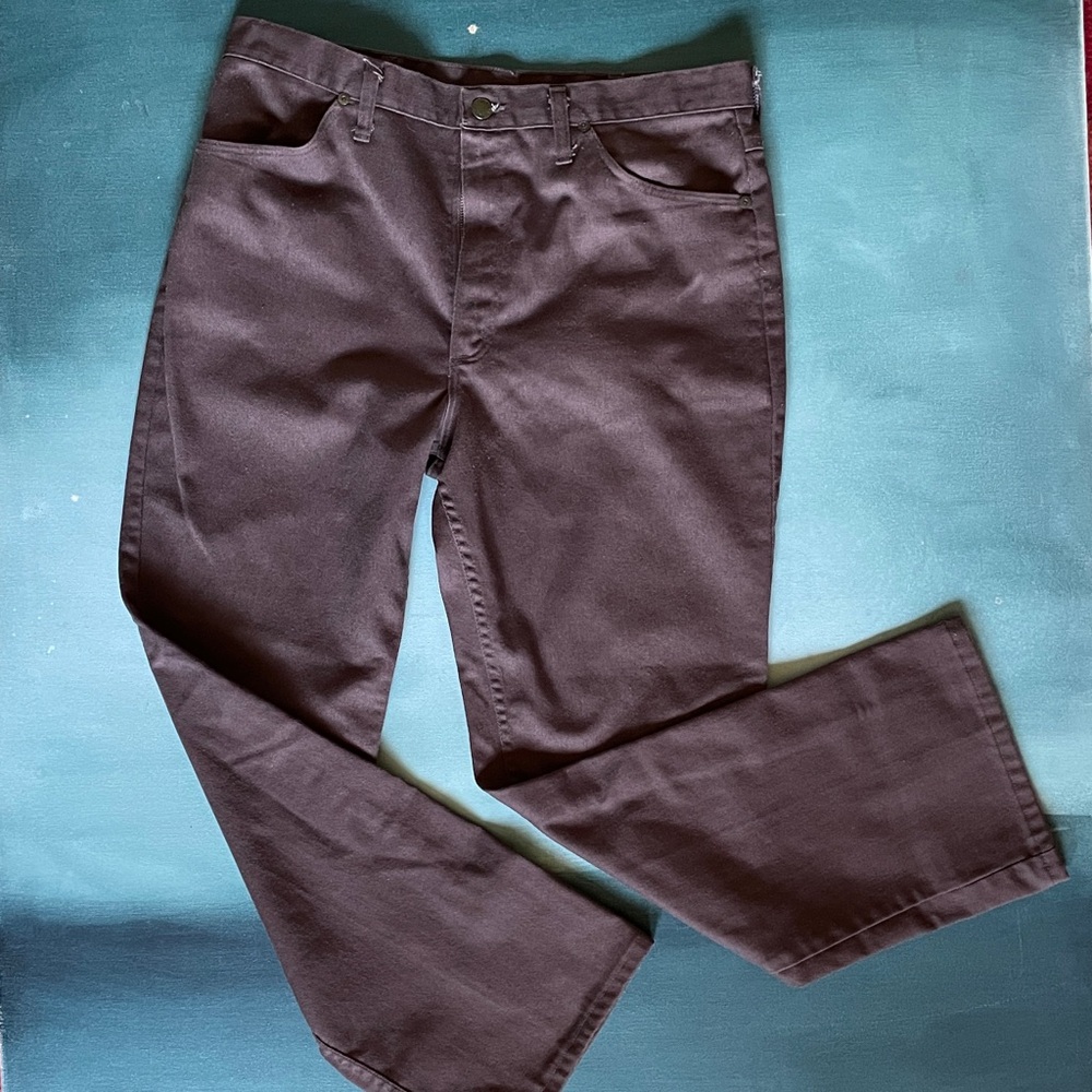 Rustler Vintage 70s Straight Leg Pants 36x30 Made in USA